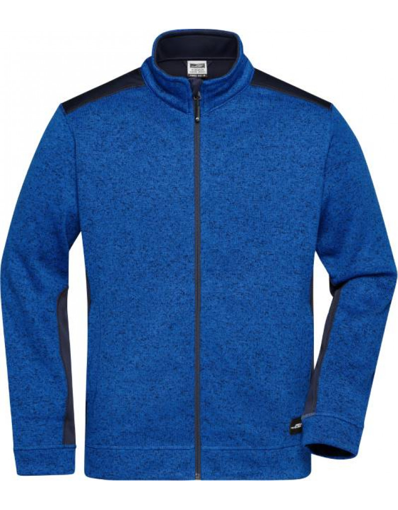 Jachetă de lucru tricotată din fleece pentru bărbați cu rezistență ridicată